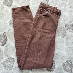 H&M mom loose fit twill pants (size 0)